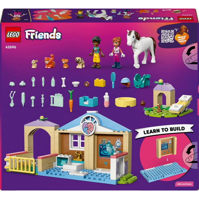 LEGO Friends Animal Vet Clinic building set 141 pieces (British brand)