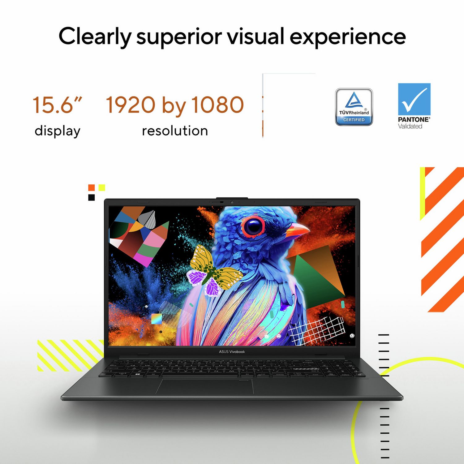 ASUS Vivobook Go 15.6in laptop, imported from the UK