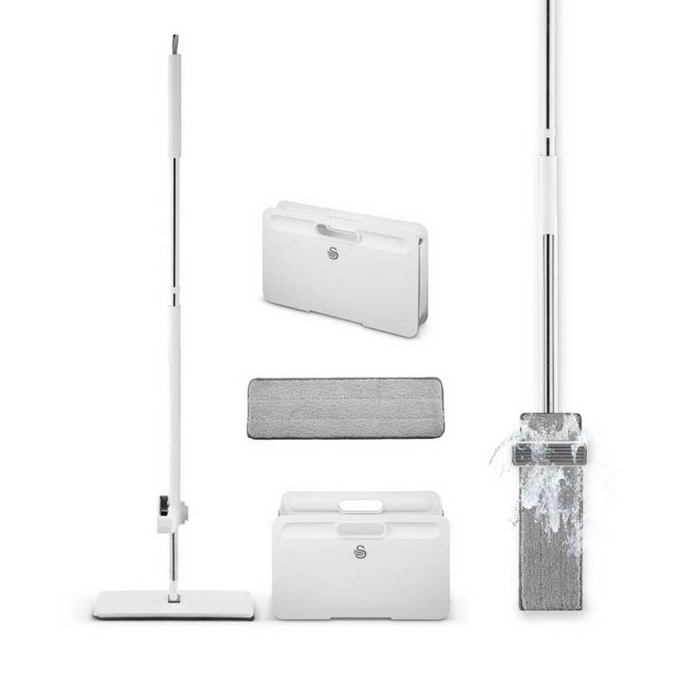 Swan Elevate flat mop bucket set, imported from the UK