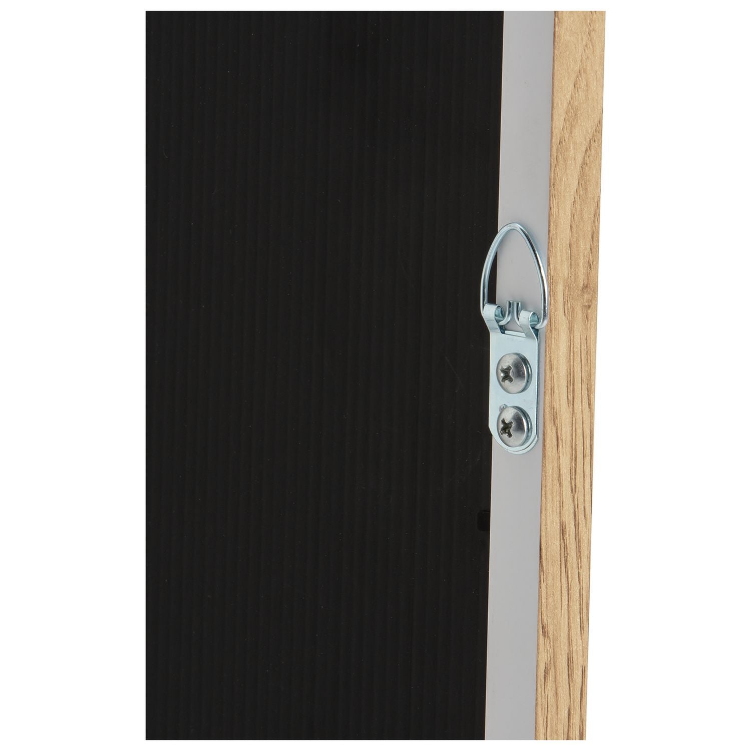 Home Essentials oak-effect wall mirror 120x30cm, UK version