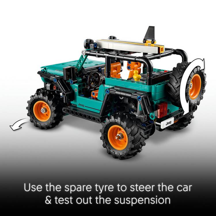 LEGO Technic 42227 Jeep model kit, imported from the UK