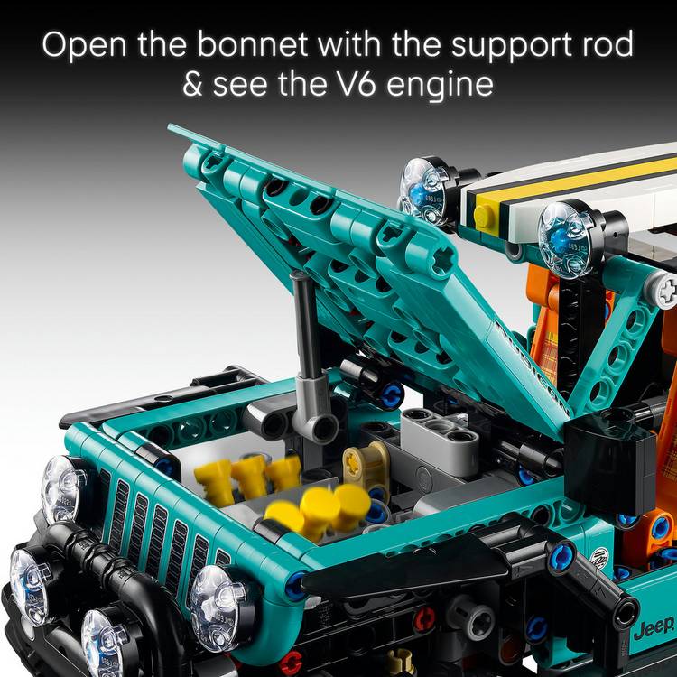 LEGO Technic 42227 Jeep model kit, imported from the UK
