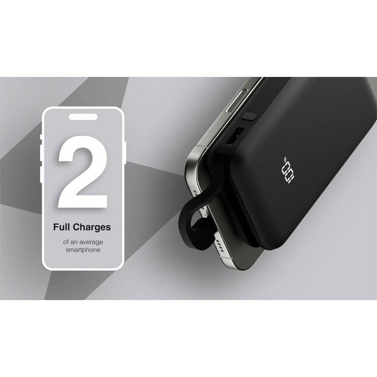 Juice 10000mAh portable power bank black - British product