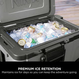 Ninja FrostVault wheeled cooler 42L grey, UK version
