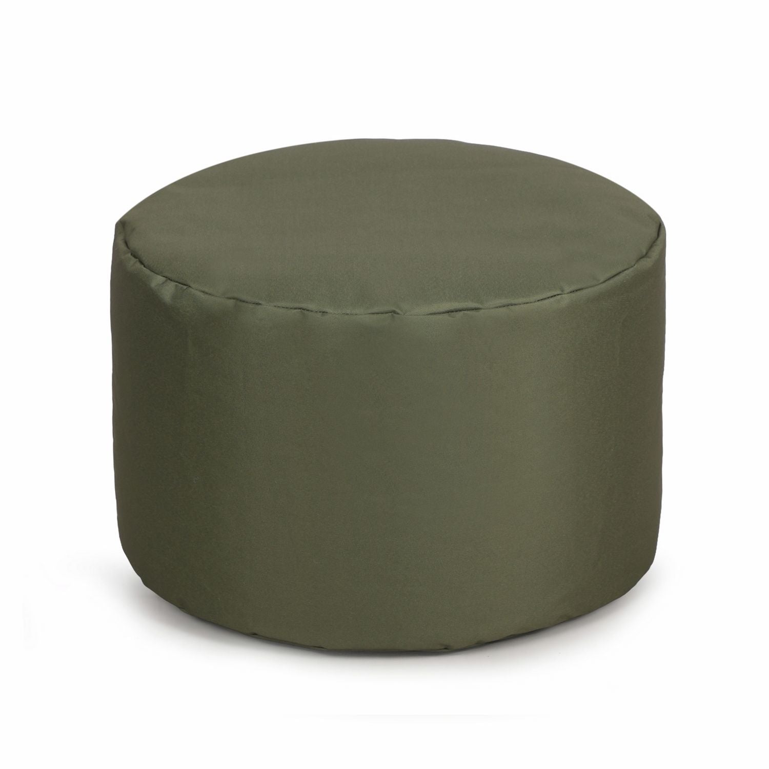 Kaikoo round drum beanbag olive, UK version