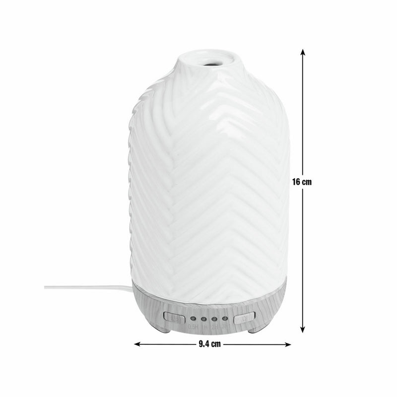 Habitat ceramic diffuser 100ml chevron wax resist (British brand)