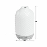 Habitat ceramic diffuser 100ml chevron wax resist (British brand)