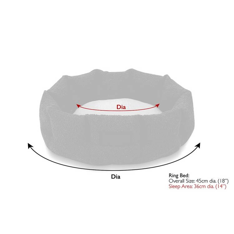 Scruffs Boucle Cat Bed Small, imported from the UK