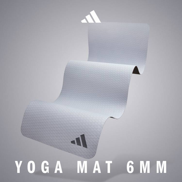 Adidas yoga mat 6mm silver violet, UK version
