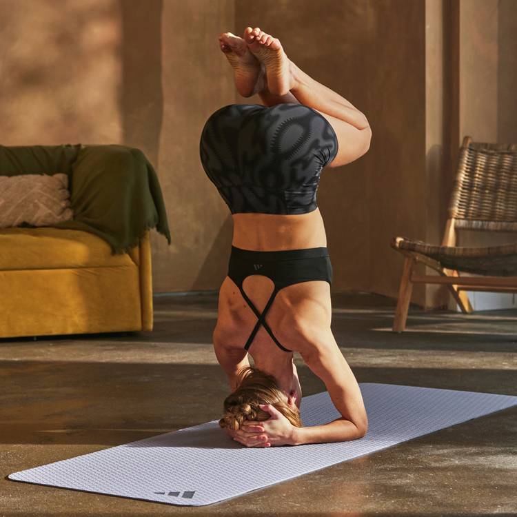 Adidas yoga mat 6mm silver violet, UK version