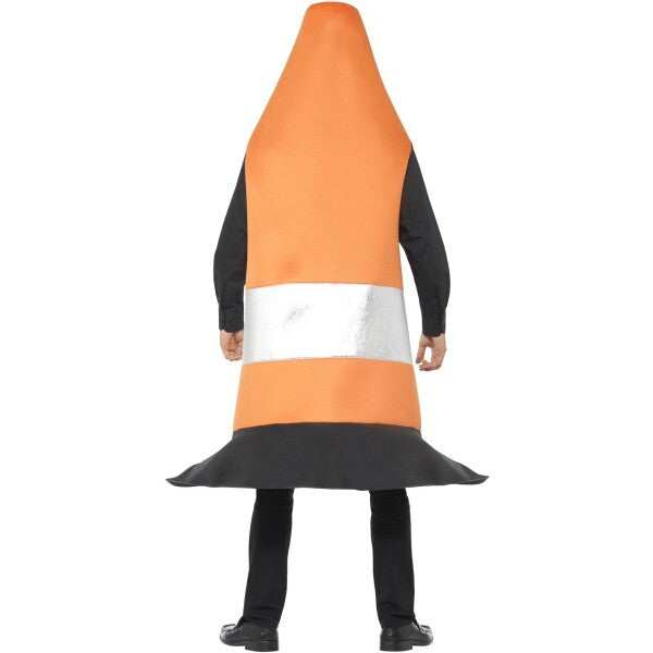 Smiffys traffic cone costume orange tabard, UK version