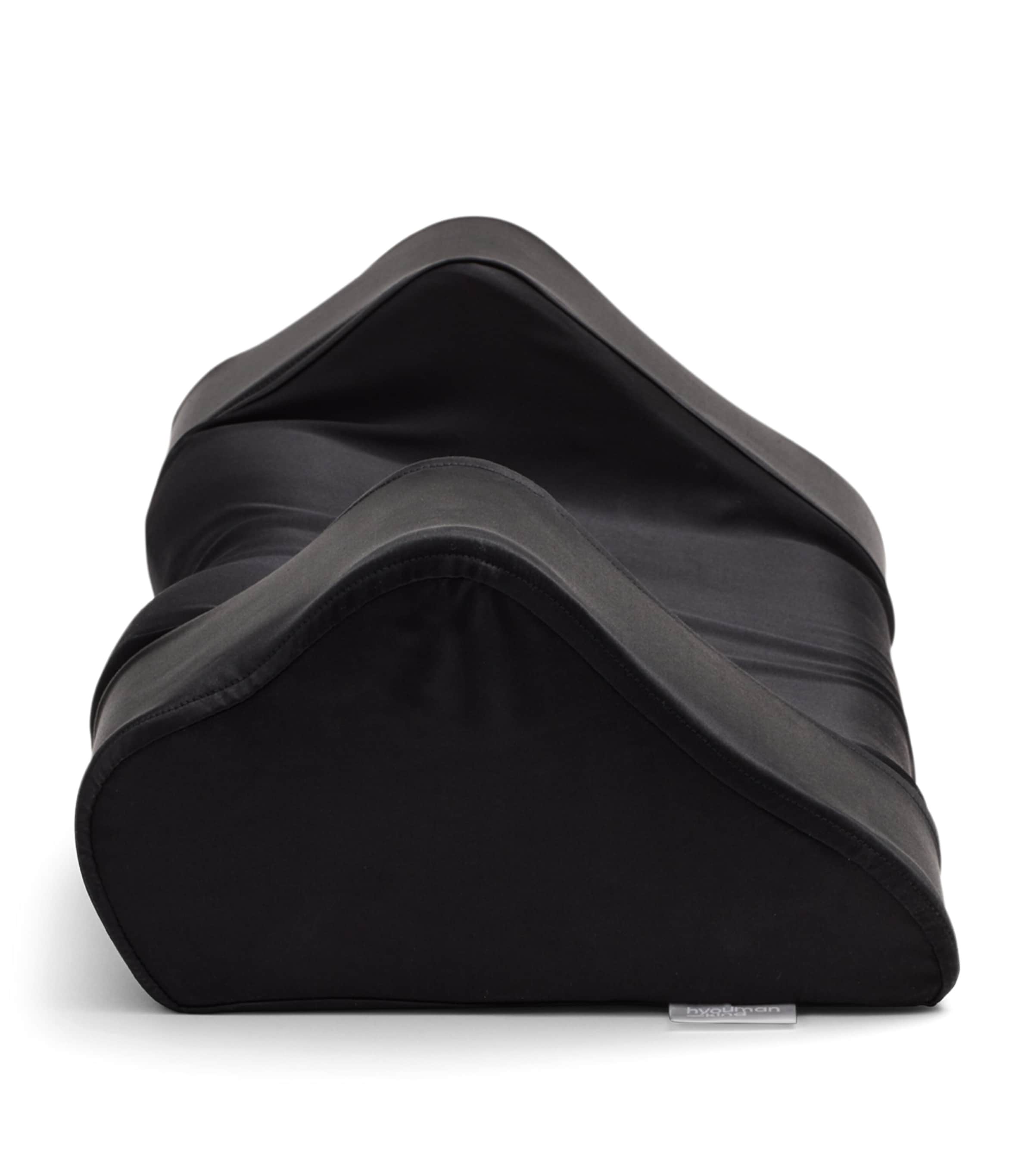 HYOUMANKIND Back Sleep Pillow with Silk Pillowcase 32cm x 57cm, UK version