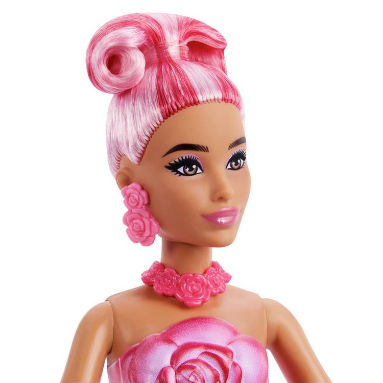 Barbie Petal Pop scented fashion doll 33cm, imported from the UK