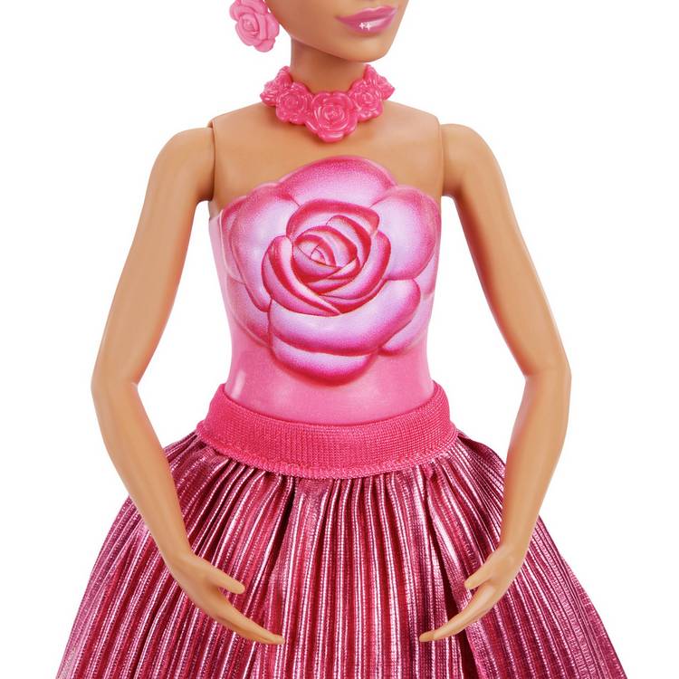 Barbie Petal Pop scented fashion doll 33cm, imported from the UK