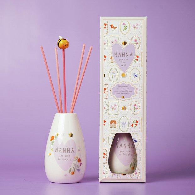 Widdop Love Life ceramic reed diffuser Nanna 100ml - British product
