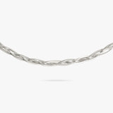 Revere sterling silver braided bracelet 20cm (British brand)