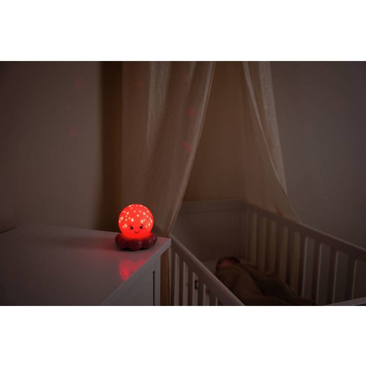 Cloud B Octo's night light in pink, UK version