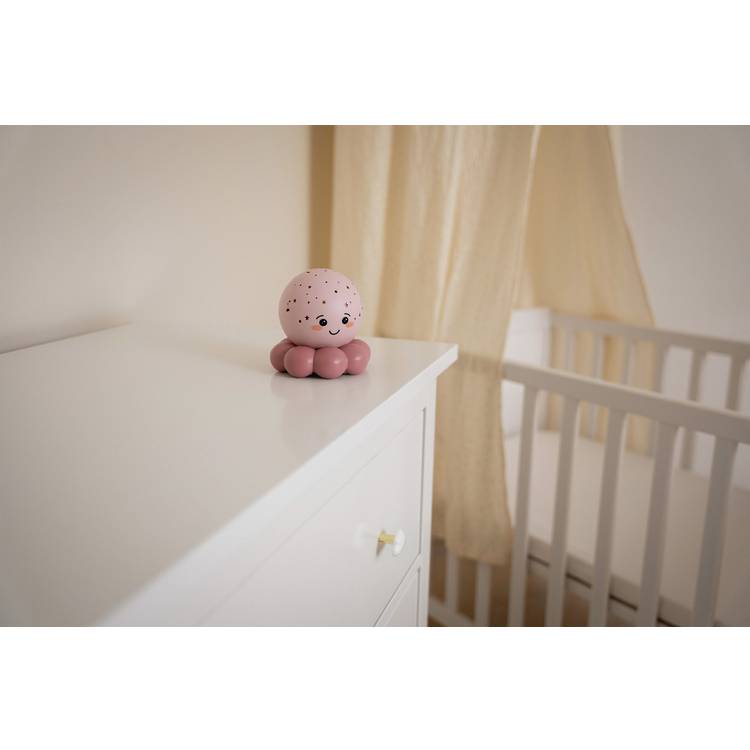 Cloud B Octo's night light in pink, UK version