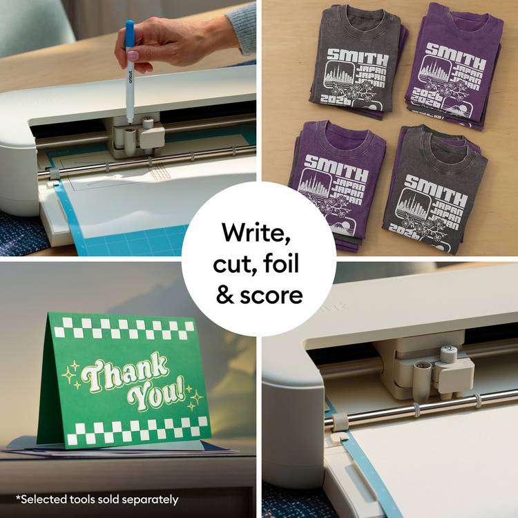 Cricut Explore 5 Essential Bundle cutting machine (British brand)
