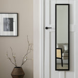 Home Essentials over the door mirror black full length, imported from the UK