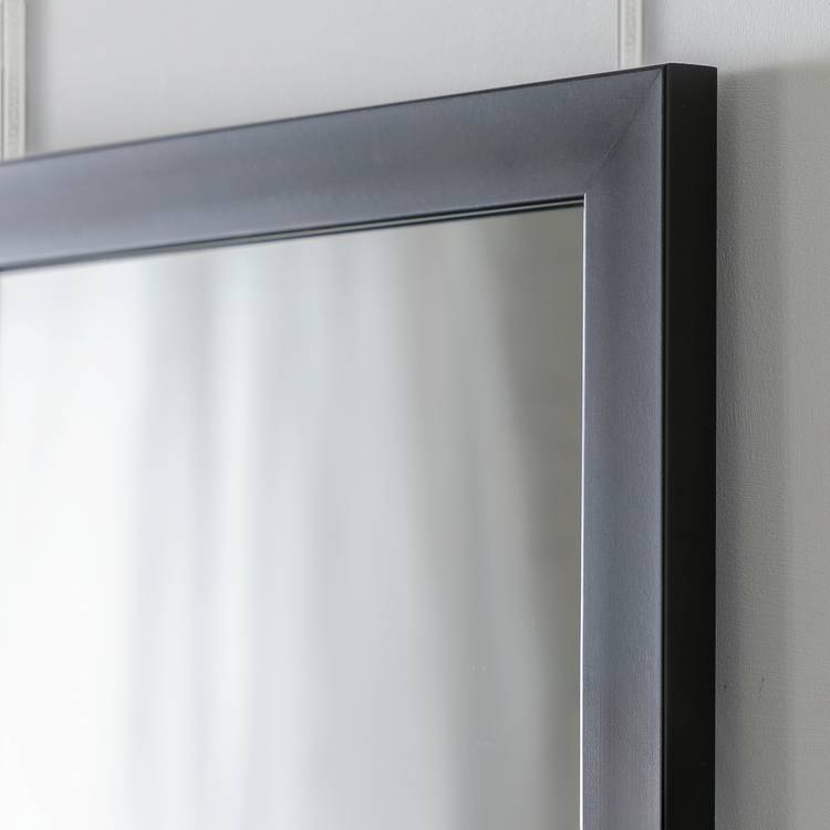 Home Essentials over the door mirror black full length, imported from the UK