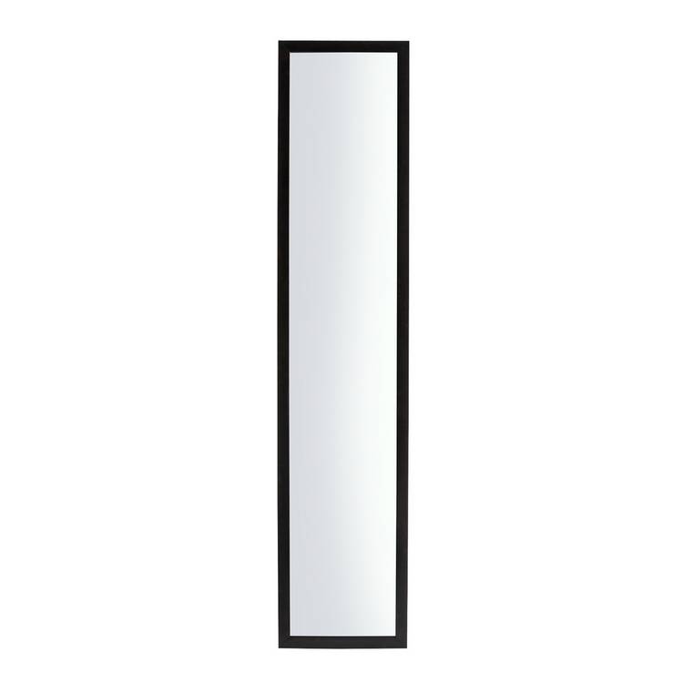 Home Essentials over the door mirror black full length, imported from the UK