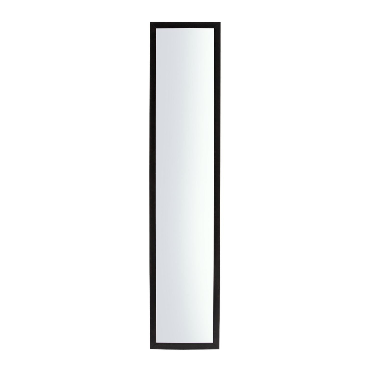 Home Essentials over the door mirror black full length, imported from the UK