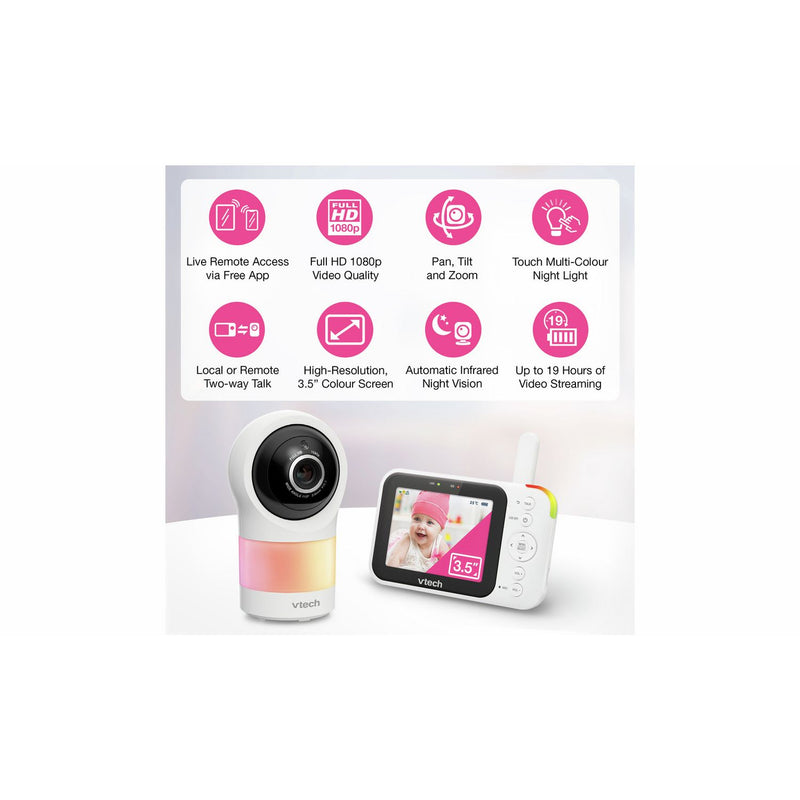 VTech RM4760 smart video baby monitor - British product
