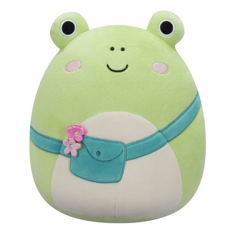 Squishmallows Wendy the Green Frog soft toy 7.5-inch (British brand)