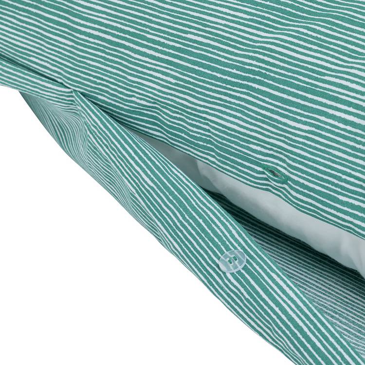 Argos Home bedding set teal stripe single - British product