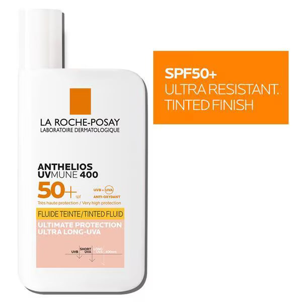 La Roche-Posay Anthelios UVmune Invisible SPF50+ Tinted Suncream 50ml