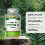 Nature's Truth evening primrose oil 500mg softgels (British brand)