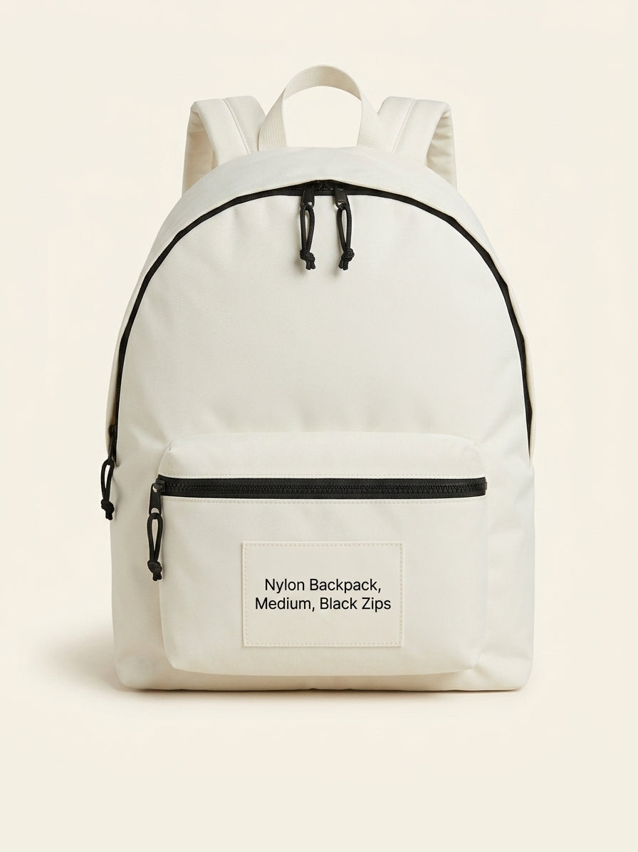 Burberry logo-print nylon backpack with laptop compartment, British product