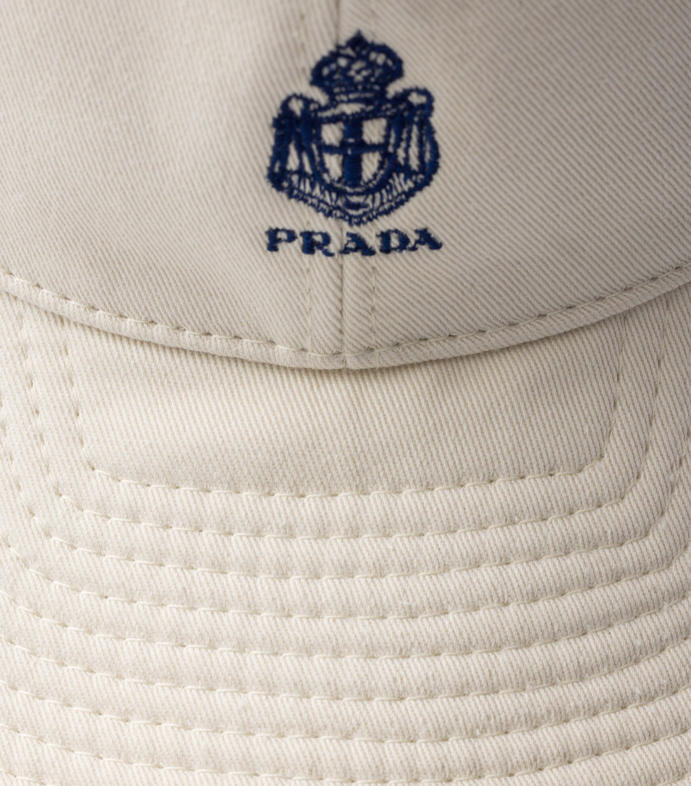 Prada gabardine baseball cap (British brand)