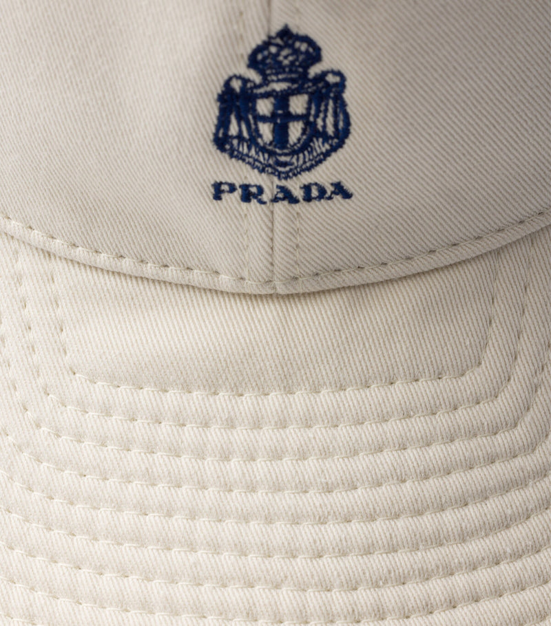 Prada gabardine baseball cap (British brand)