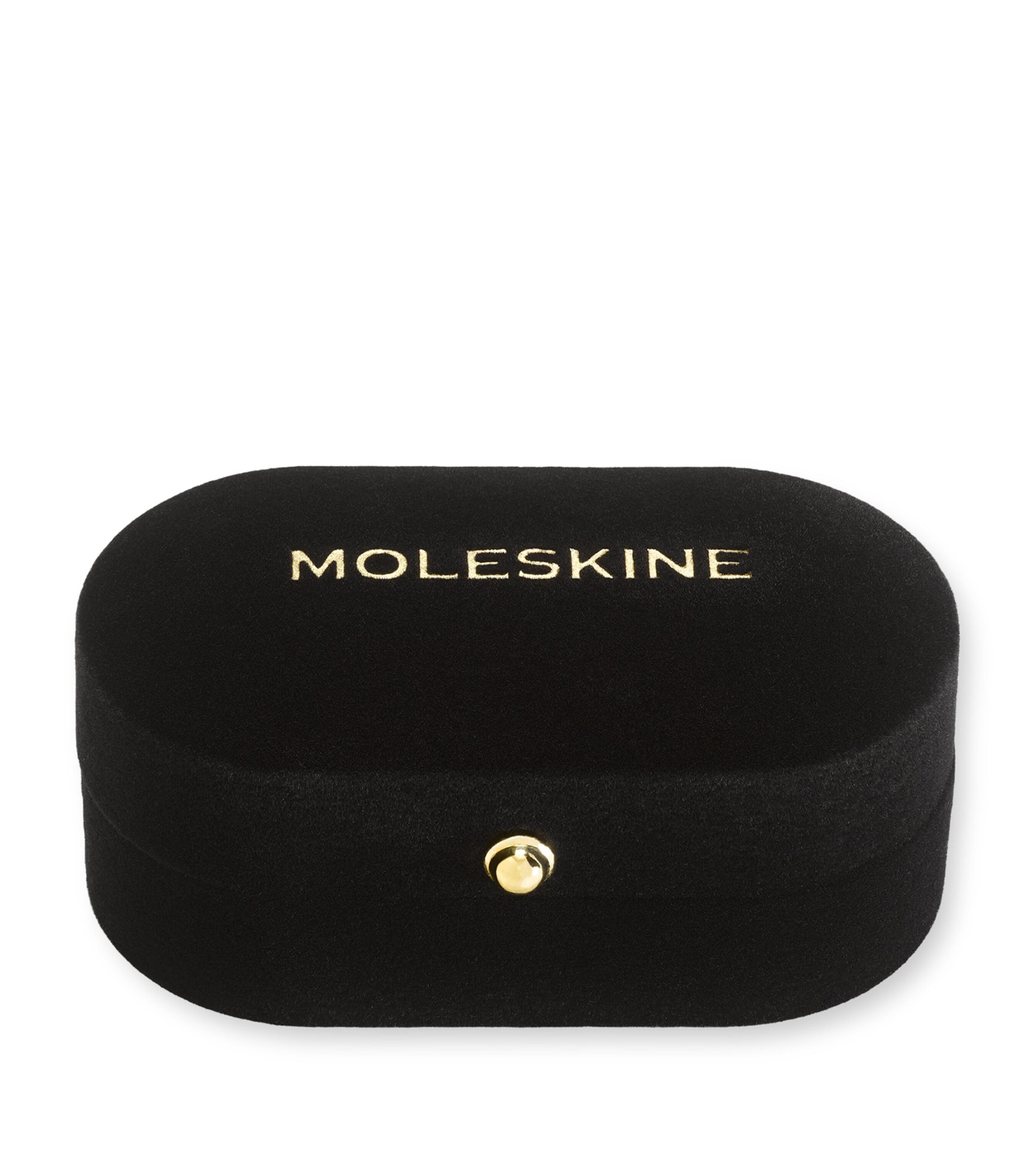 Moleskine gold-plated O notebook charm, imported from the UK