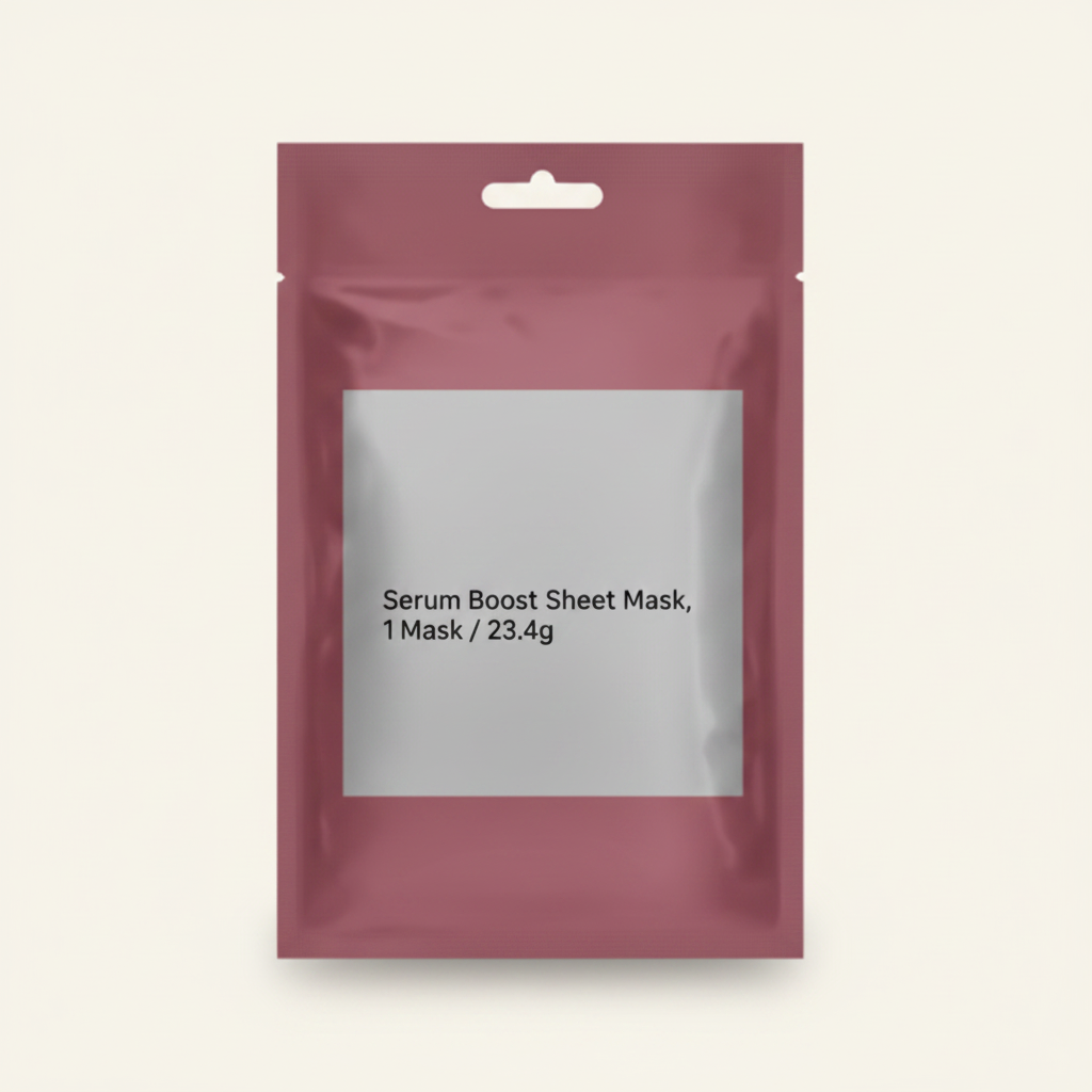No7 Restore And Renew Serum Sheet Mask, imported from the UK