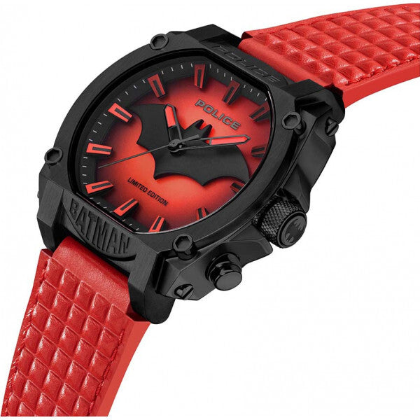 Police black Forever Batman watch, UK version