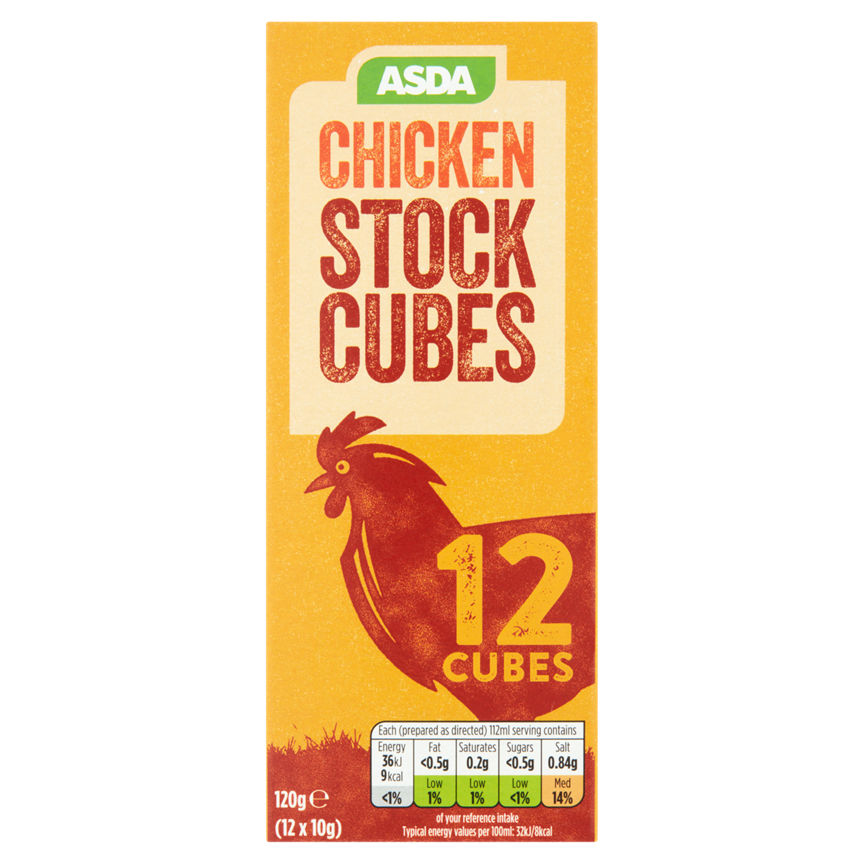 ASDA Chicken Stock Cubes GOODS ASDA   