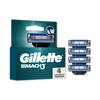Gillette Mach3 razor blade refills 4-pack, UK version