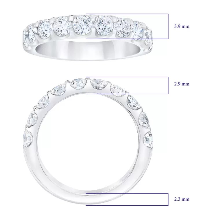 Costco diamond ring 1.50ctw platinum round brilliant - British product