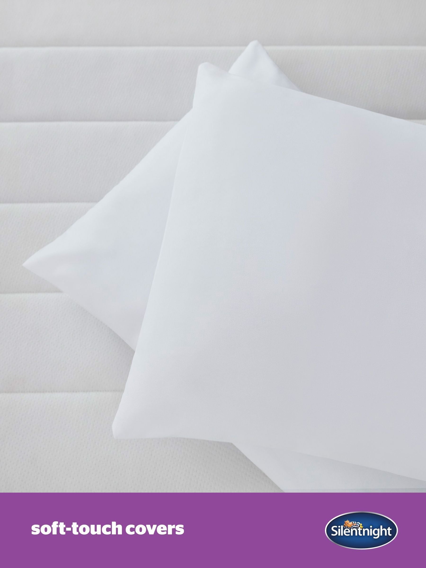Almohadas Silentnight Medium Deep Sleep, paquete de 6 (marca británica)