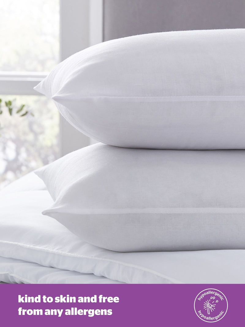 Almohadas Silentnight Medium Deep Sleep, paquete de 6 (marca británica)
