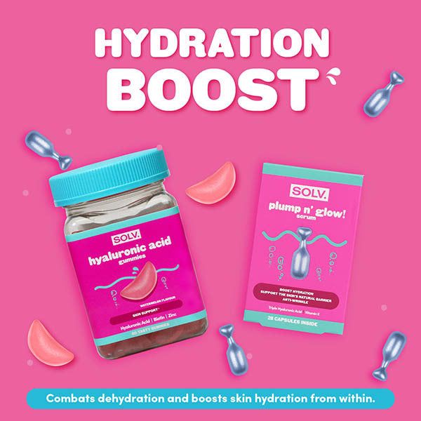 SOLV. Hydration Boost - Hyaluronic Acid & Vitamin E Bundle GOODS Superdrug   