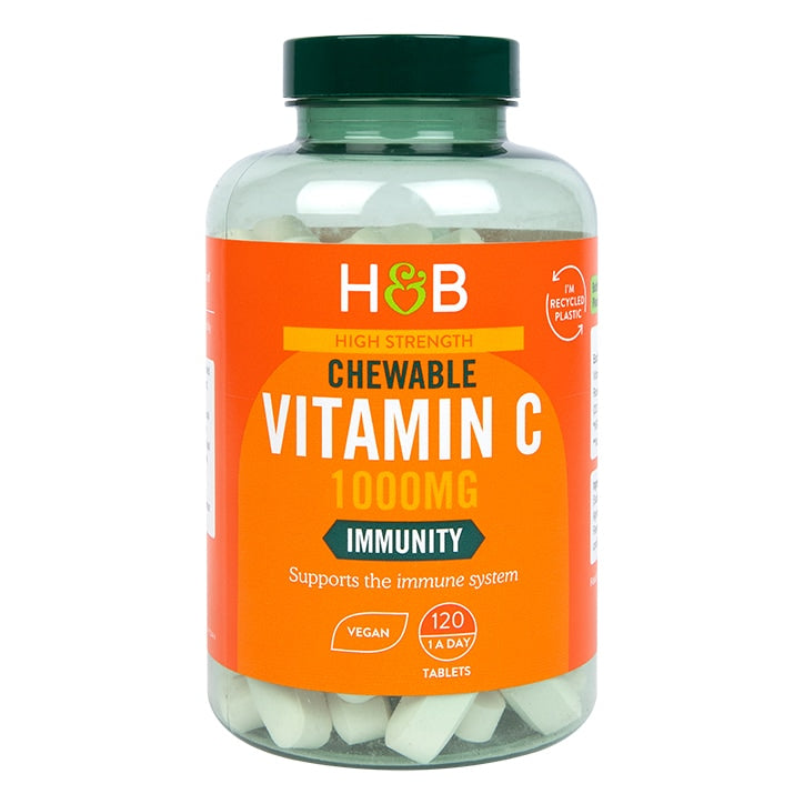 Holland & Barrett High Strength Slow Release Vitamin C 1500mg 120 Tablets GOODS Holland&Barrett   