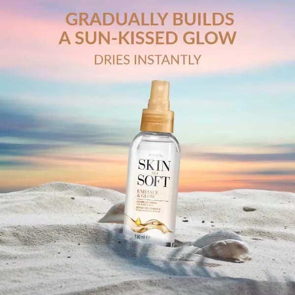 Avon Skin So Soft tan spray 150ml - British product