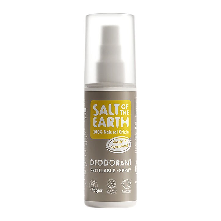 Salt of the Earth Vetiver & Citrus Deodorant Refillable Spray 100ml - 998784