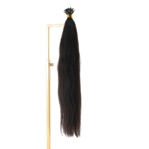 House Of Hair UK Yaki Ebony Flat Strands 22