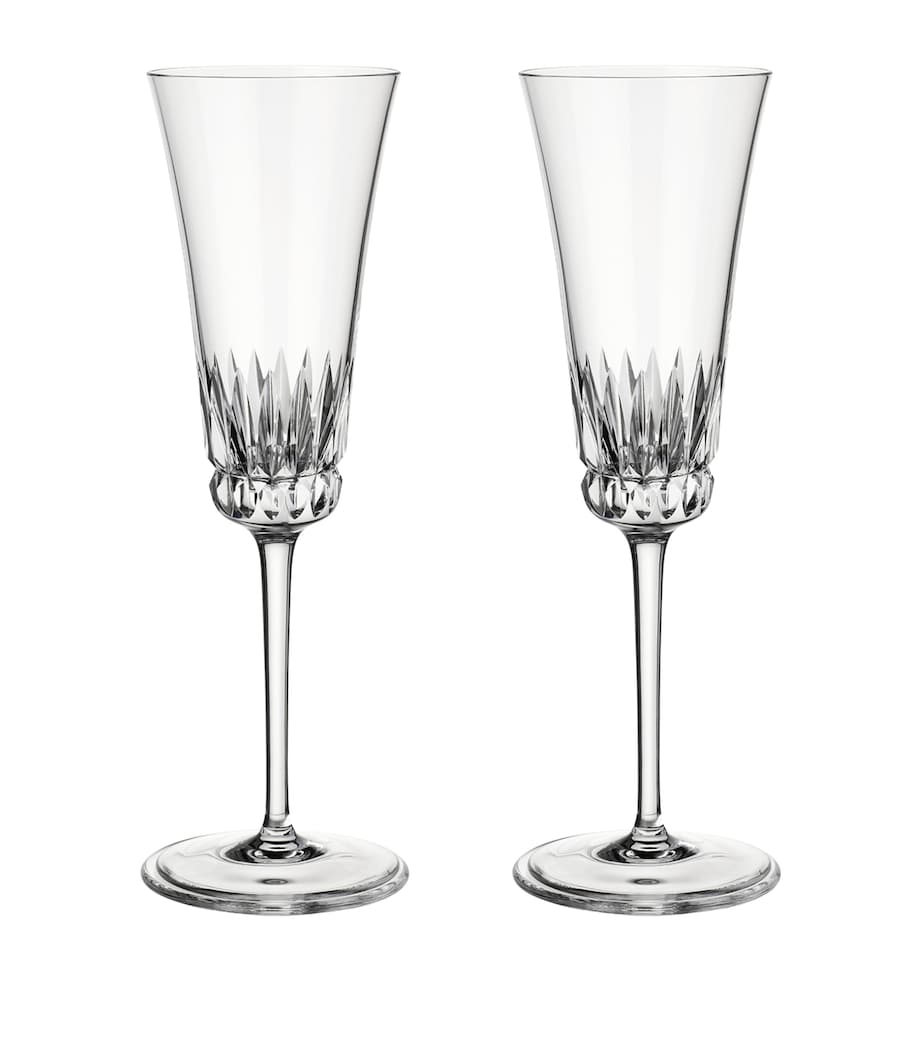 Villeroy & Boch Grand Royal Champagne Flute Set 120ml (British brand)