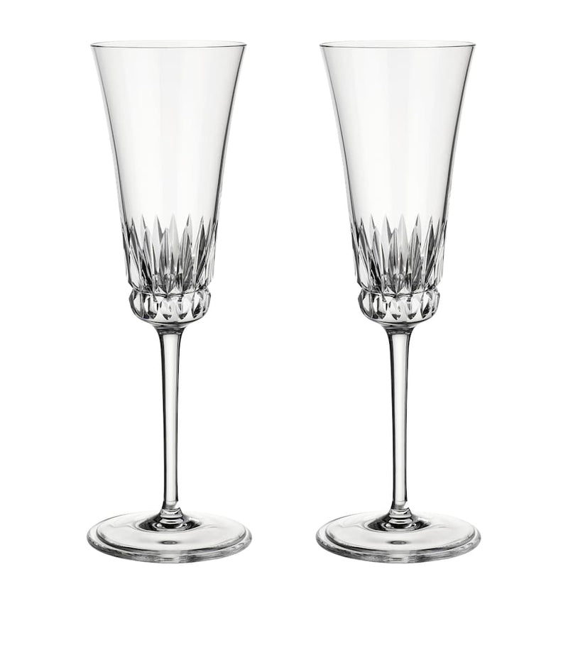 Villeroy & Boch Grand Royal Champagne Flute Set 120ml (British brand)